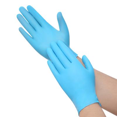 China China Cleaning Large Large Instock Cheap 100pcs Per Box Food Grade Vinyl / Nitrile Blend Gloves Power Free Exam Gloves for sale