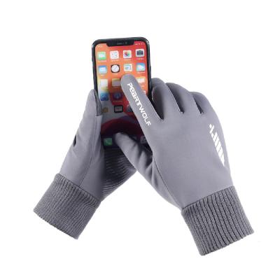 China Unisex Twill Touchscreen Touch Screen Winter Gloves for sale