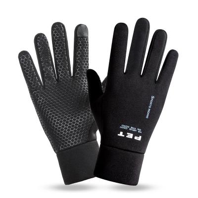 China Anti Slip Touch Screen Gloves Winter Outdoor Sports Unisex Gloves Running Cycling Gloves For Women Men for sale