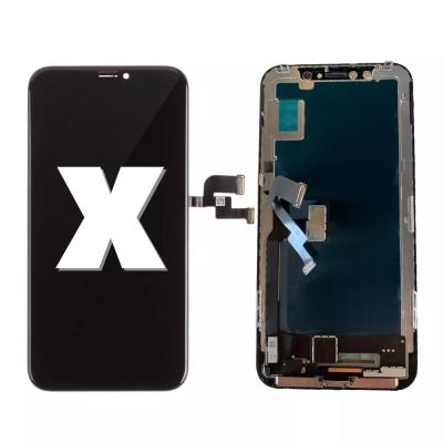 Κίνα Digitizer αντικατάστασης τηλεφωνικής LCD οθόνης επίδειξης ο κινητός Μαύρος για Iphone Χ προς πώληση