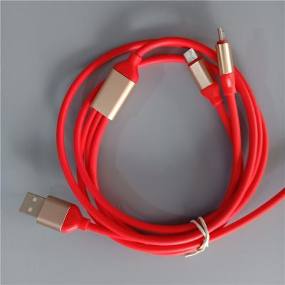 China 1M 2M 3M 2.4A schnelles Aufladungsdaten-Kabel Handy-Zusätze USBs zu verkaufen