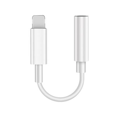 Κίνα Otg 3.5mm ακουστικό καλώδιο 8 σκοινί της Apple Earbuds Aux προσαρμοστών του Jack καρφιτσών προς πώληση