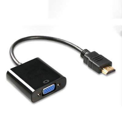 China 3.5mm HD zum VGA-Adapter-Konverter-Kabel 1080P ohne Audiokonverter zu verkaufen