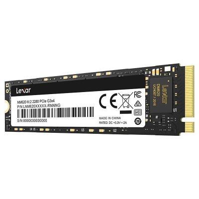 Китай Игра привода PCle3.0 SSD Lexar LNM620 256GB M.2 NVMe полупроводниковая четырехканальная продается