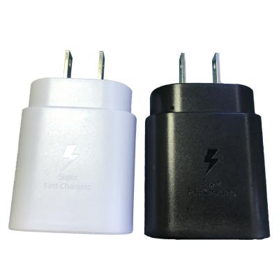 China 25W tipo cargador rápido TA800 del enchufe del cargador USB del paladio 3 Pin Plug de C para en venta