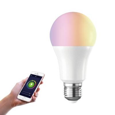 China A70 14W Tuya APP Control SMD LED Residential Light Bulb, TDC A60 9W RGB Dimmable Dimmable Smart WIFI LED E27 Bulb Light for sale