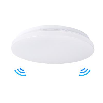 China 12W 18W 24W Home Decoration Microwave Motion Sensor Lamp LED Top Selling Round Even Lighting 12W 18W 24W Round Ceiling Light for sale