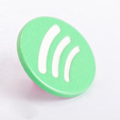 China Advertising/Promotion Gifts/Custom Spotify Wholesale Play Green Plating Custom Lapel Pins For Clothes Metal Badges Pin for sale