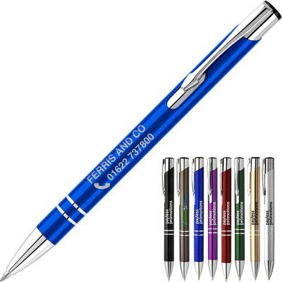 China Pen Sale Promotional Custom Logo Pen Metal Ball Ballpoint Pen for sale