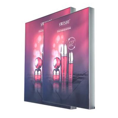 China Live Events Led Display Aluminum Frame Led Window Shows CE/ROHS Fabric Light Box For Retail for sale