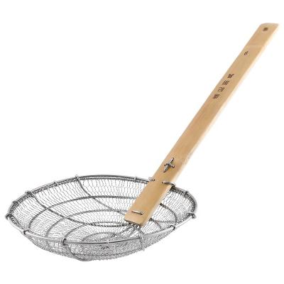 China High Quality Viable Good Mesh Stainless Steel Skimmer Fried Food Oil Noodle Strainer for sale