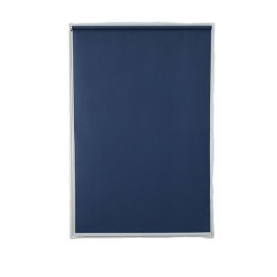 China H.cheng Hot Selling Blackout Home High Quality High Quality Pull The Curtain Fabric Blackout Luxury Window Dark Blue Drapes For Living Room for sale