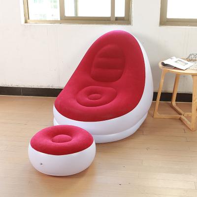 China Modular Inflatable Couch Sofa For Sex Air Sealed 0.6mm Living Room Sofa Set Couch Seat S Shape Soft Bed for sale