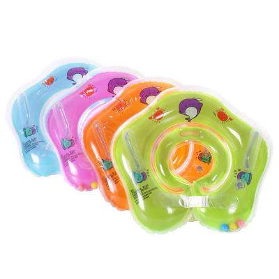 China Custom Women Baby Tube Neck Ring Collar Ring Float PVC Swimming Pool Water Float Newborn Infant Infant Swimming Water Float With Seat for sale