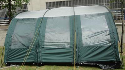 China Waterproof Aluminum Porch Caravan Awnings , tent trailer awning 390cm length for sale