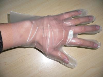 China Latex free Sterile Disposable Poly Gloves for hair dying and gardening for sale