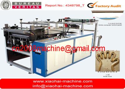 China Automatic Disposable PE Glove Making Machine Microcomputer Operated 180pcs/min for sale