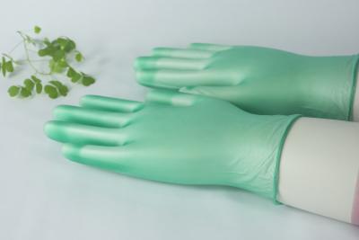 China Non allergenic Large Green Vinyl Glove , disposable medical gloves for sale