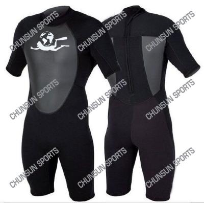 China Short Sleeves Neoprene Surfing Suit for sale