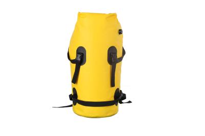 China Yellow Waterproof  Dry Bags PVC  Inflatable Dry Bag Multi-function Sack for sale