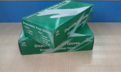 China Flexible Synthetic Vinyl Disposable Work Gloves for food processing and handling for sale