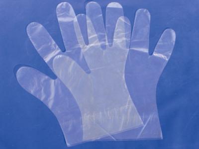 China Disposable PE Gloves for sale