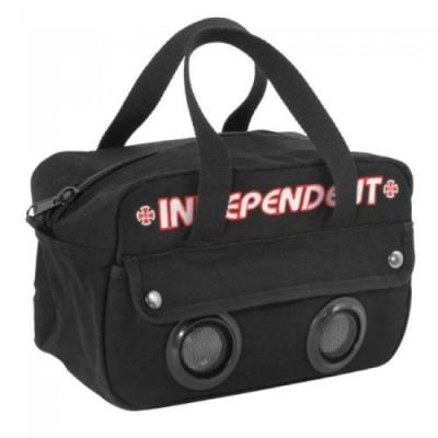 Cina Canvas Fabric Independent Trucks Chillin Cooler Bag with 2 Built In Speakers Black Colors in vendita