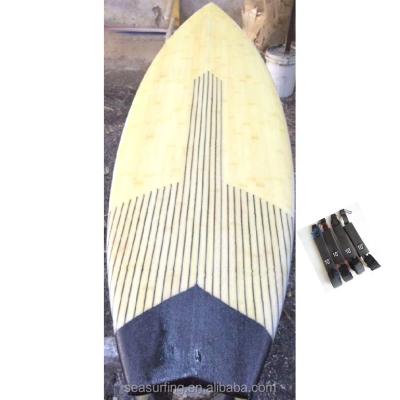 China Newly Design Real Surfboard Season Used SUP Board Bamboo Carbon Rail Special ~~! Customized for sale