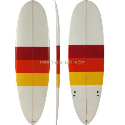 China Custom Fiberglass Surfboard / Egg Shape Short Surfboard for sale