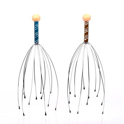 China Head wholesale Hair Stimulation Body Relaxing handheld scalp hair growth Head Scratcher Head Massager For Stress Relief for sale