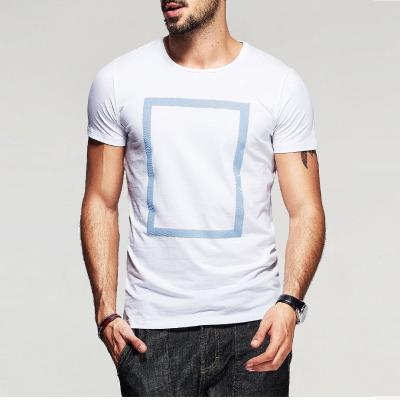 China Wholesale cheap sublimation anti-pilling custom printing mens slim fit black t shirts for sale