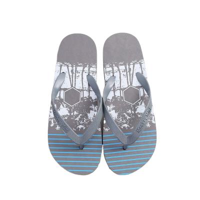 China 2021 New PVC Camouflage Solid Color Coconut Tree Men Slippers Rubber Flip Flops Summer Beach Removable Shoes for sale