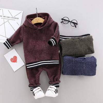 China 2pcs spring and autumn style hooded 2023 antibacterial boys girls suit along foreign middle school children sets new sports letter hood for sale