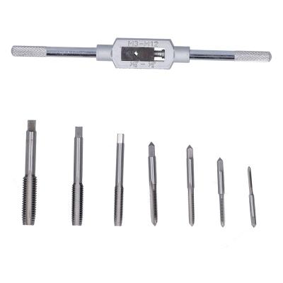 China Alloy Steel Tap 8Pcs Die Set Alloy Steel Anti Corrosion Hardware Tools for sale