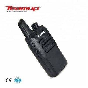 China Conference Teamup PMR446 T2 Radio Same As WLN KD-C1 2W UHF 16 Channels Two Way Radio Used Walkie Talkie for sale