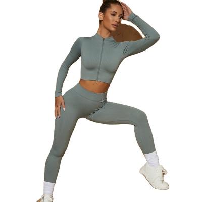 China Breathable 2022 Wholesale Seamless Yoga Set Work Out Apparel Women Mrporters Mvg RSA Specialist Activia Net-a-Porter for sale