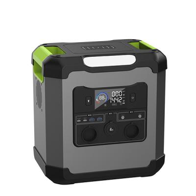 China OPS 2000 2000W Energy Storage Battery And Wireless Charging Inverter All In One With Solar Lithium Battery Energy Storage System for sale