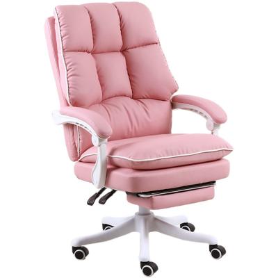 China Luxury Spinning Office Computer Chairs For Office On Office Computer Gaming Chair Stylish / Leather Chairs for sale