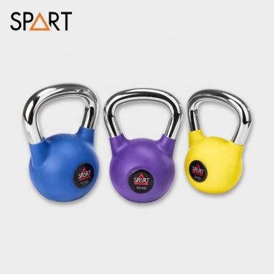 China Eco-friendly High Quality Custom Cast Iron Strength Gym Fitness Training Weight Grip Kettlebells for sale