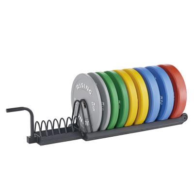 China Fitness Equipment Application Gym Equipment Weight Plate Rack Strength Training Weight Bumper Plate Rack for sale