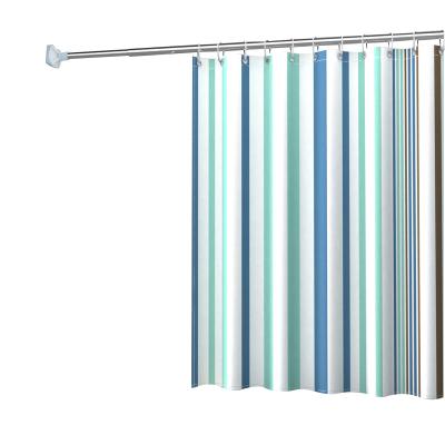 China 2022 New Northern Europe Shower Curtain Hotel Dormitory Bathroom Partition Waterproof Printing Shower Curtain for sale