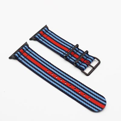 China JUELONG Nylon Watch Band Custom Logo Sports NATO Strap Fabric Nylon NATO Watch Bands For Apple James Bond Watch Bands for sale