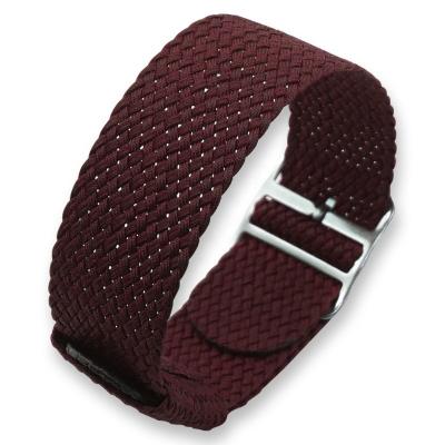 China Cheap High Quality Black Perlon JUELONG Perlon Watch Strap for sale