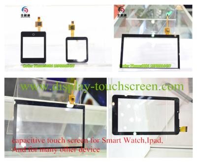 China Smart Watch Capacitive Touchscreen High Resolution 2inch 10 Inch 7 Inch Touch Screen for sale