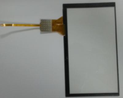 China PCAP / PCT 7 Inch capacitive 5 point touch screen with I2C connector and Controller for sale