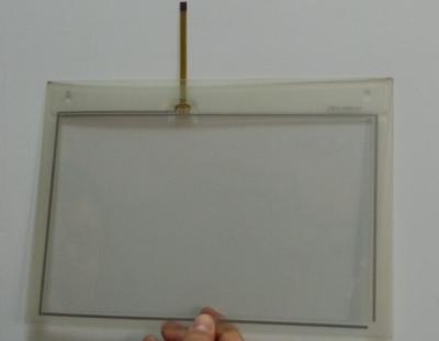 China Copier 7 Inch 4 Wire Resistive Flexible Touch Panel with ITO Film to Film Structure for sale