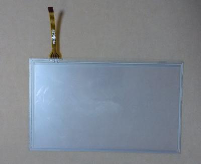 China Transparent Glass 7 Inches 4 Wire Touch Screen Flexible 188um for sale