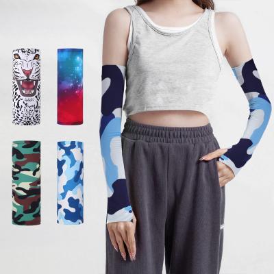 China Sun UV Protect Sport Arm Sleeve Breathable Sleeves Elasticity Arm Warmer Sun Protection Working Arm for sale