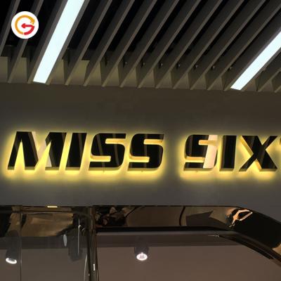 China Long Lasting Low Power Easy Installation JAGUARSIGN Manufacturer Custom Store Leuchtschild Polished Finish Halo Lit Sign Letters Rotulo Luminoso for sale