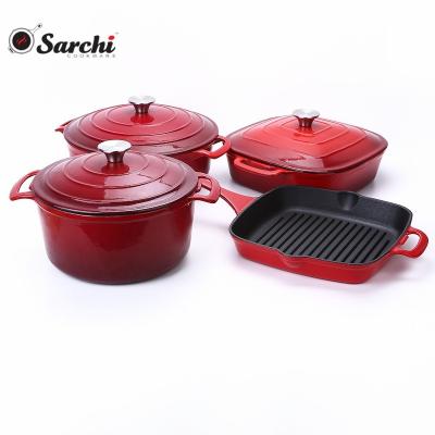 China High quality new products viable on the whole China market cast iron cookware for sale